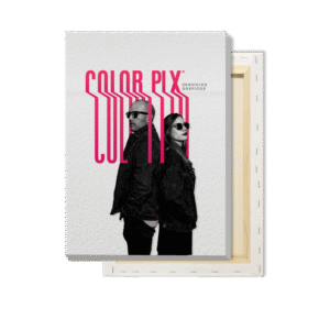 Canvas con marco de madera