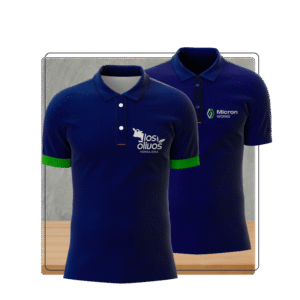 Playera polo con bordado