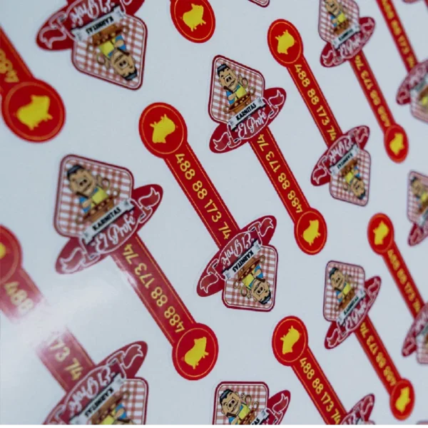 Planilla de stickers papel adhesivo - Image 3