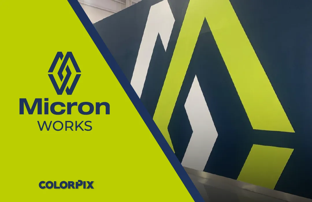 Micron works rotulación