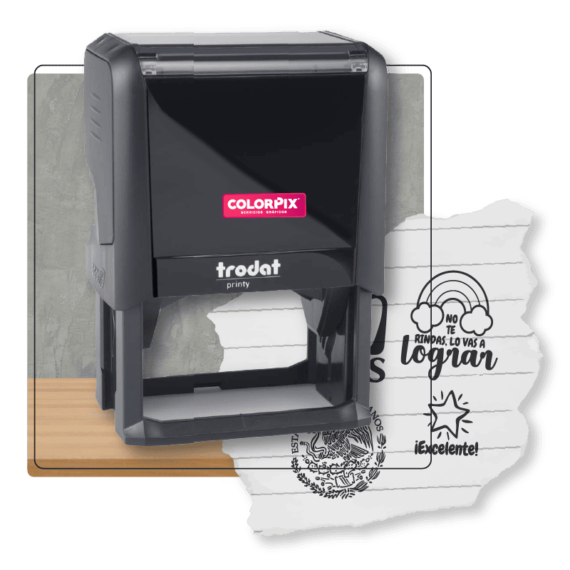 <b> Sello Trodat 6x4cm </b> <i> (Automático 4927) </i>