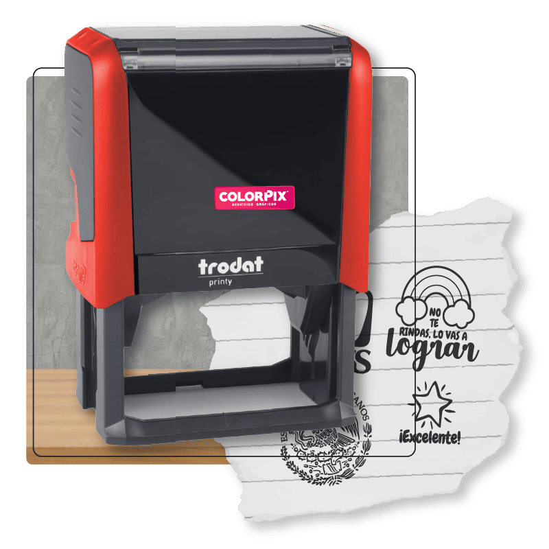 <b> Sello Trodat 3.8x1.4cm </b> <i> (Automático 4911) </i>