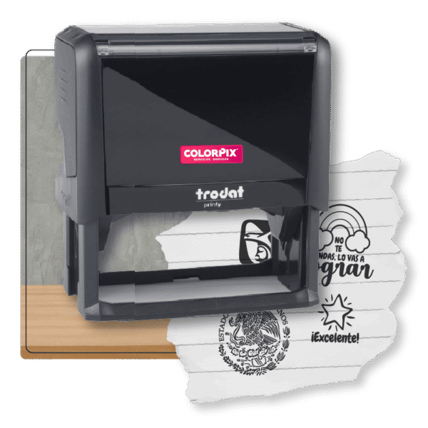 <b> Sello Trodat 6.4x2.6cm  </b> <i> (Automático  4914) </i>