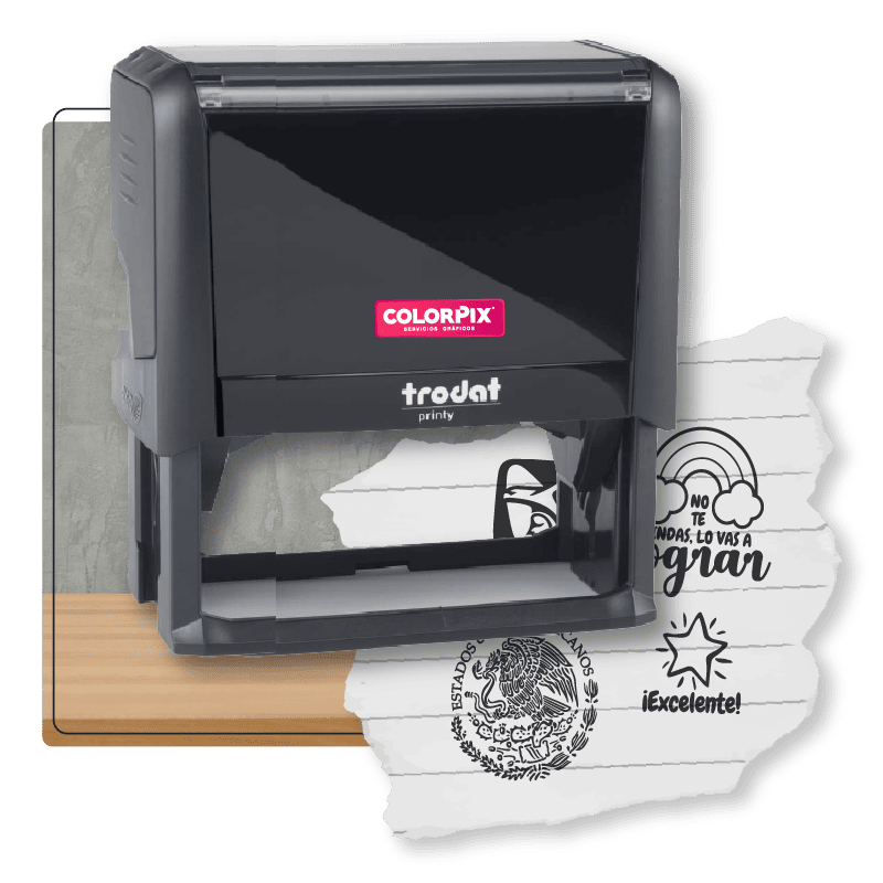 <b> Sello Trodat 5.8x2.2cm  </b> <i> (Automático  4913) </i>