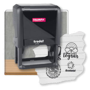 <b> Sello Trodat 2.6x.9cm  </b> <i> (Automático  4910) </i>