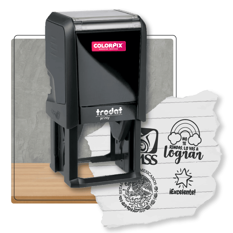 <b> Sello Trodat 4x4cm </b> <i> (Automático 4924) </i>