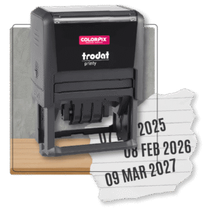 <b> Sello Trodat fechador 6x4cm  </b> <i> (Automático  4727) </i>