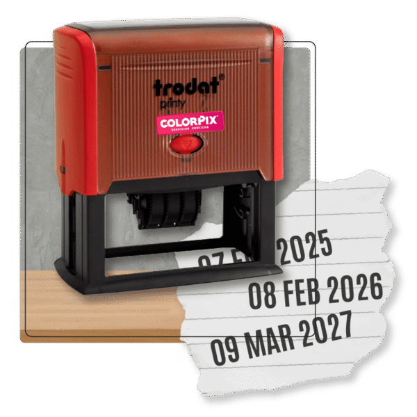 <b> Sello Trodat fechador 7x3cm  </b> <i> (Automático  4731) </i>
