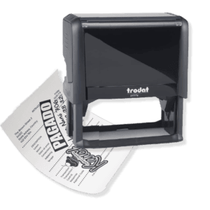 Sello automatico rectangular modelo 4913 personalizado Colorpix Matehuala