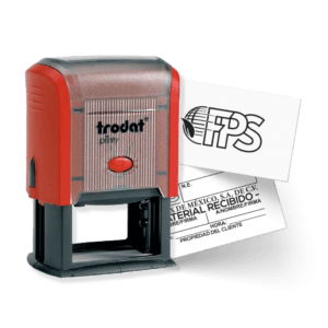 Sello automatico rectangular modelo 4929 personalizado Colorpix Matehuala