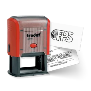 Sello automatico rectangular modelo 4929 personalizado Colorpix Matehuala