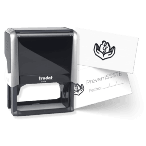 Sello automatico rectangular modelo 4926 personalizado Colorpix Matehuala