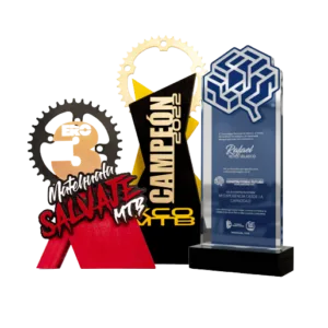 Trofeo deportivo personalizado con grabado laser por Colorpix Matehuala